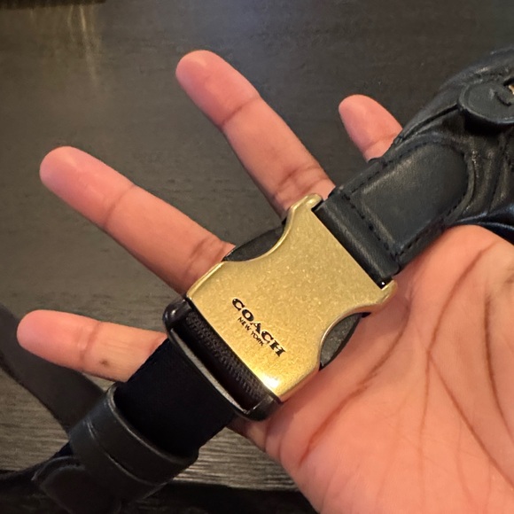 Coach Black Quilted Belt Bag - Picture 5 of 12